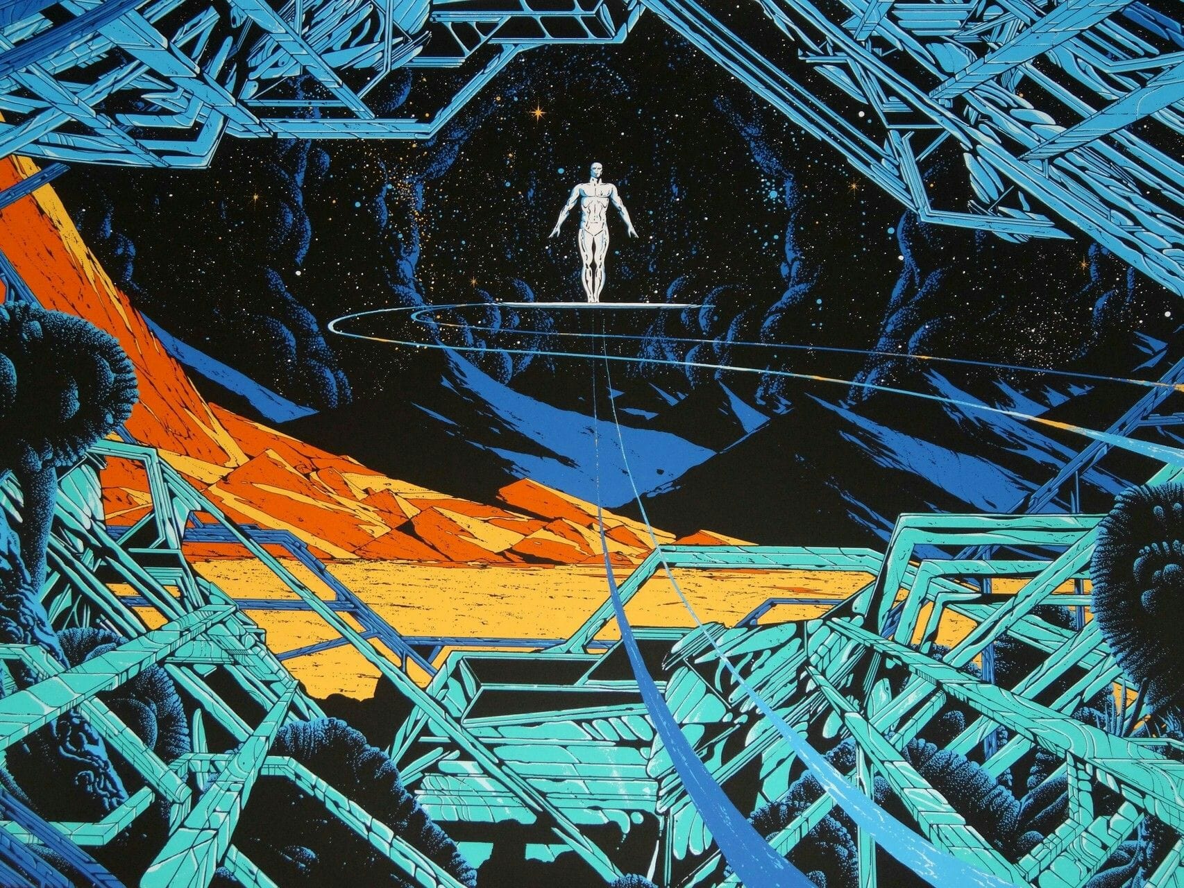 Fantastic Four: Silver Surfer 1000-Piece Puzzle - Image 5