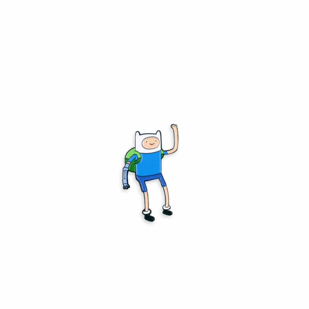 Adventure Time – Finn with Robo Arm Enamel Pin - Image 2