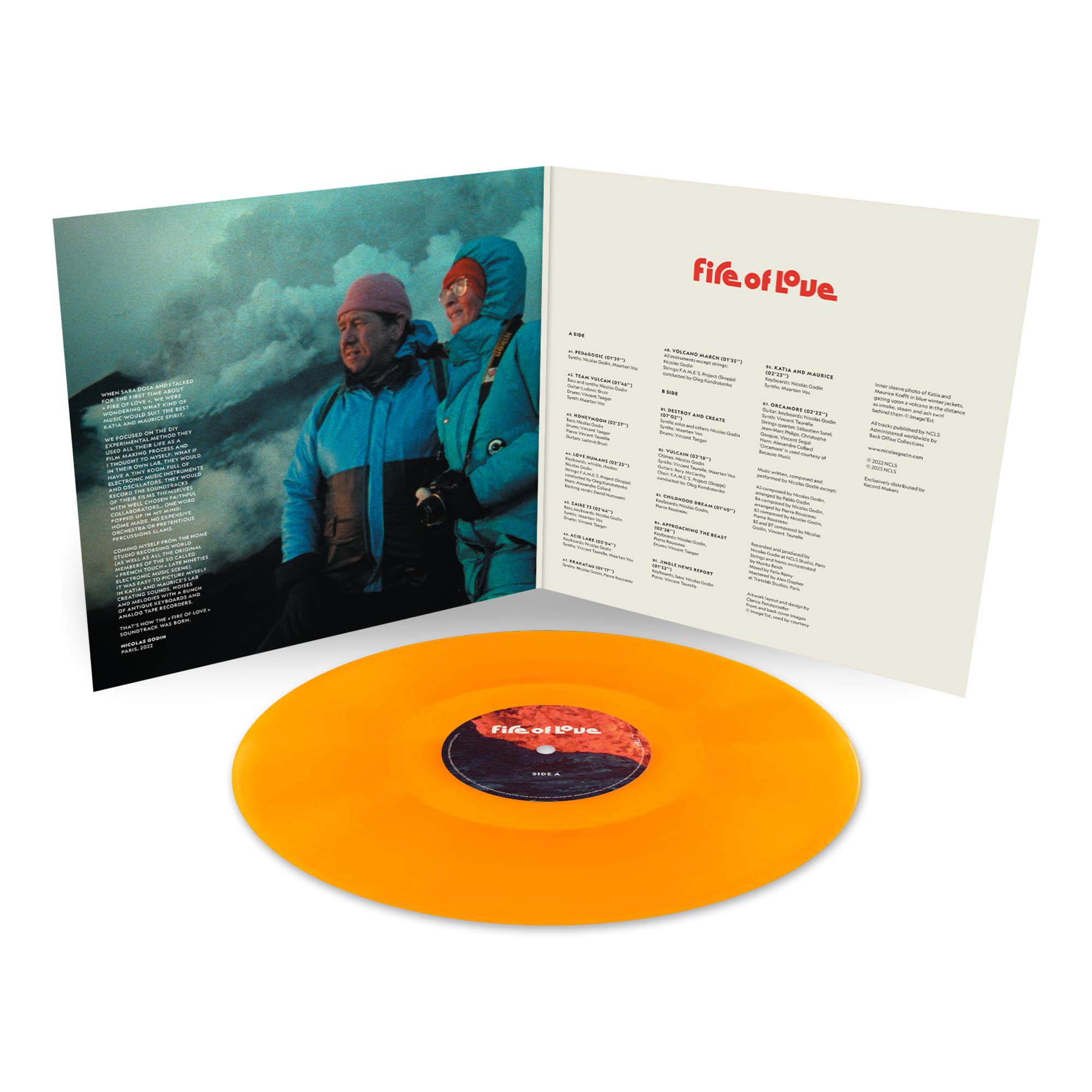 Fire of Love - Music from & Inspired by the Motion Picture LP Mondo Exclusive - Image 3