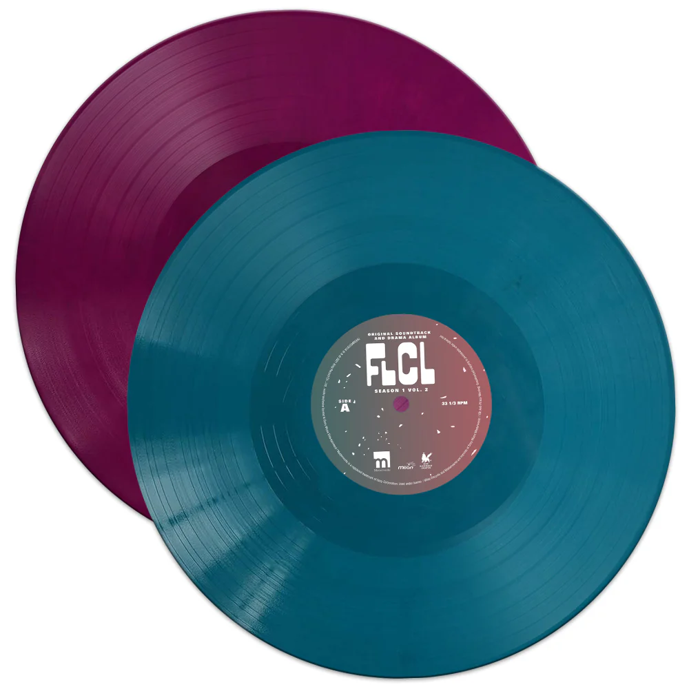 FLCL Season 1, Vol. 2 - Original Soundtrack and Drama Album 2xLP - Image 2