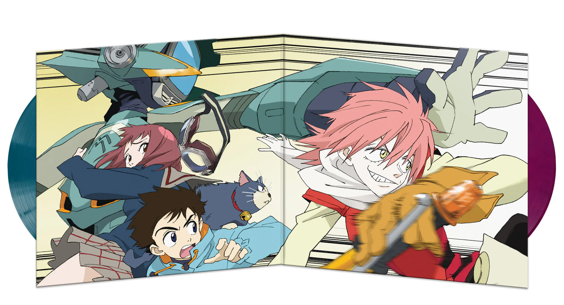 FLCL Season 1, Vol. 2 - Original Soundtrack and Drama Album 2xLP - Image 4