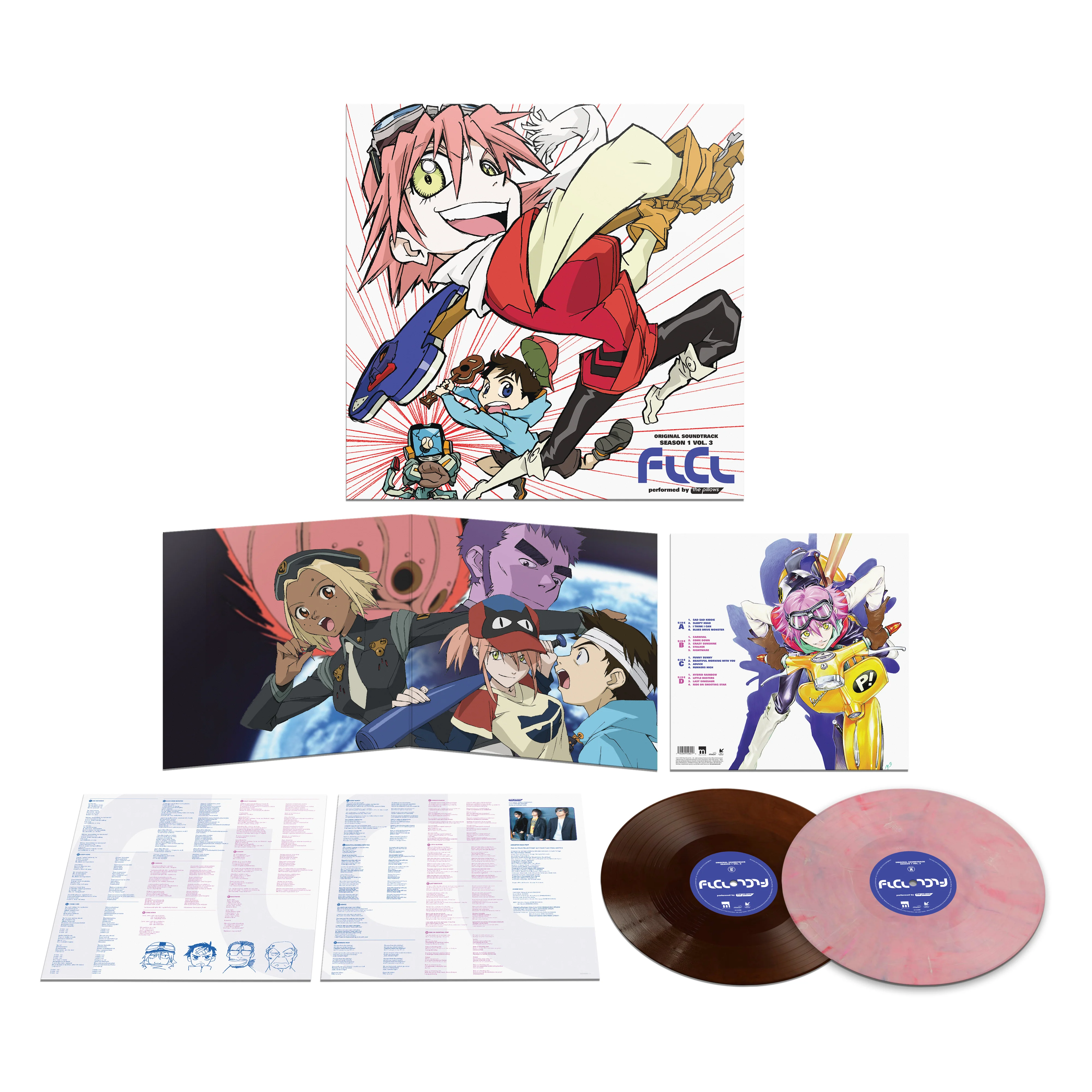 FLCL Season 1, Vol. 3 - Original Soundtrack 2xLP - Image 3