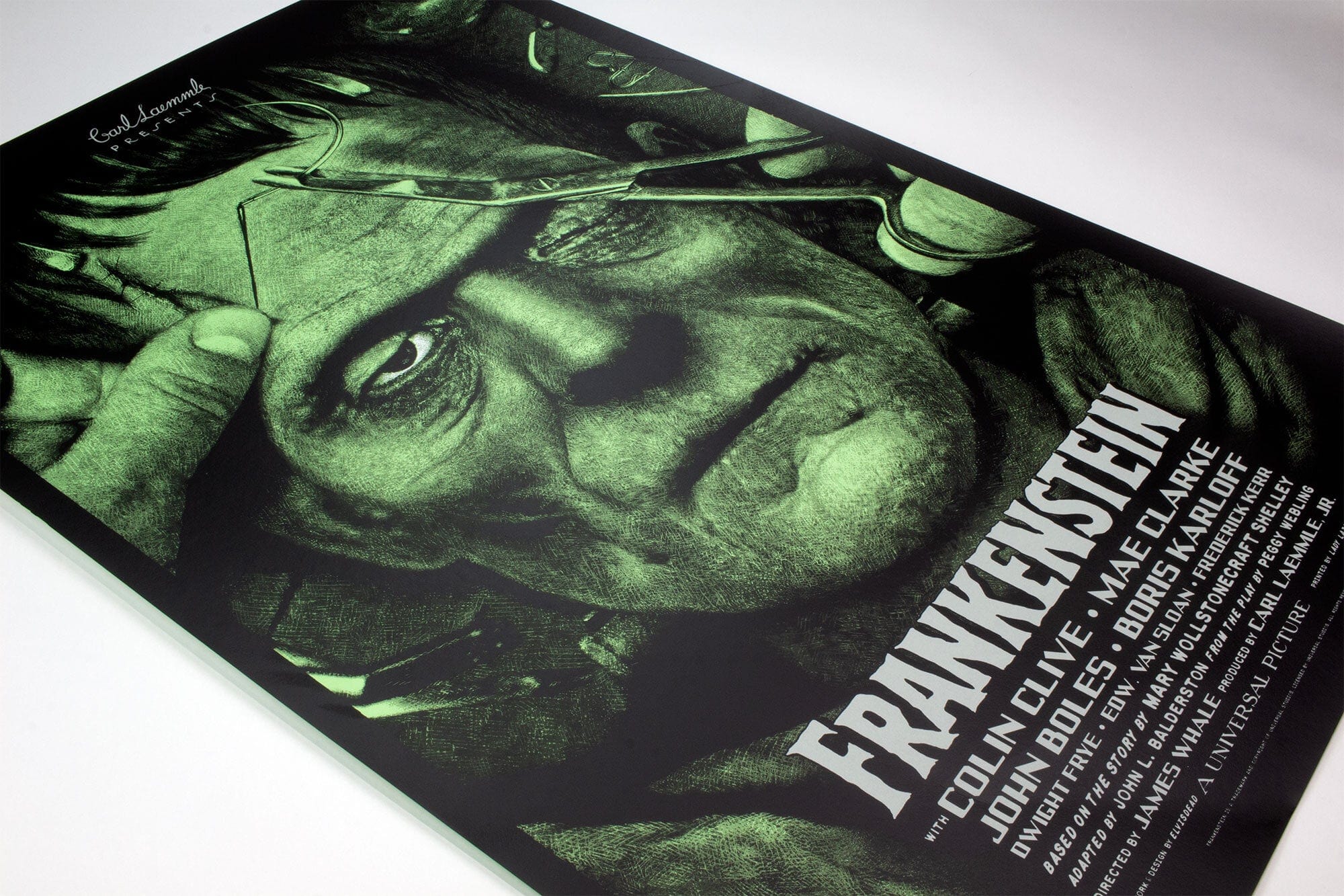 Frankenstein Screenprinted Poster - Image 3