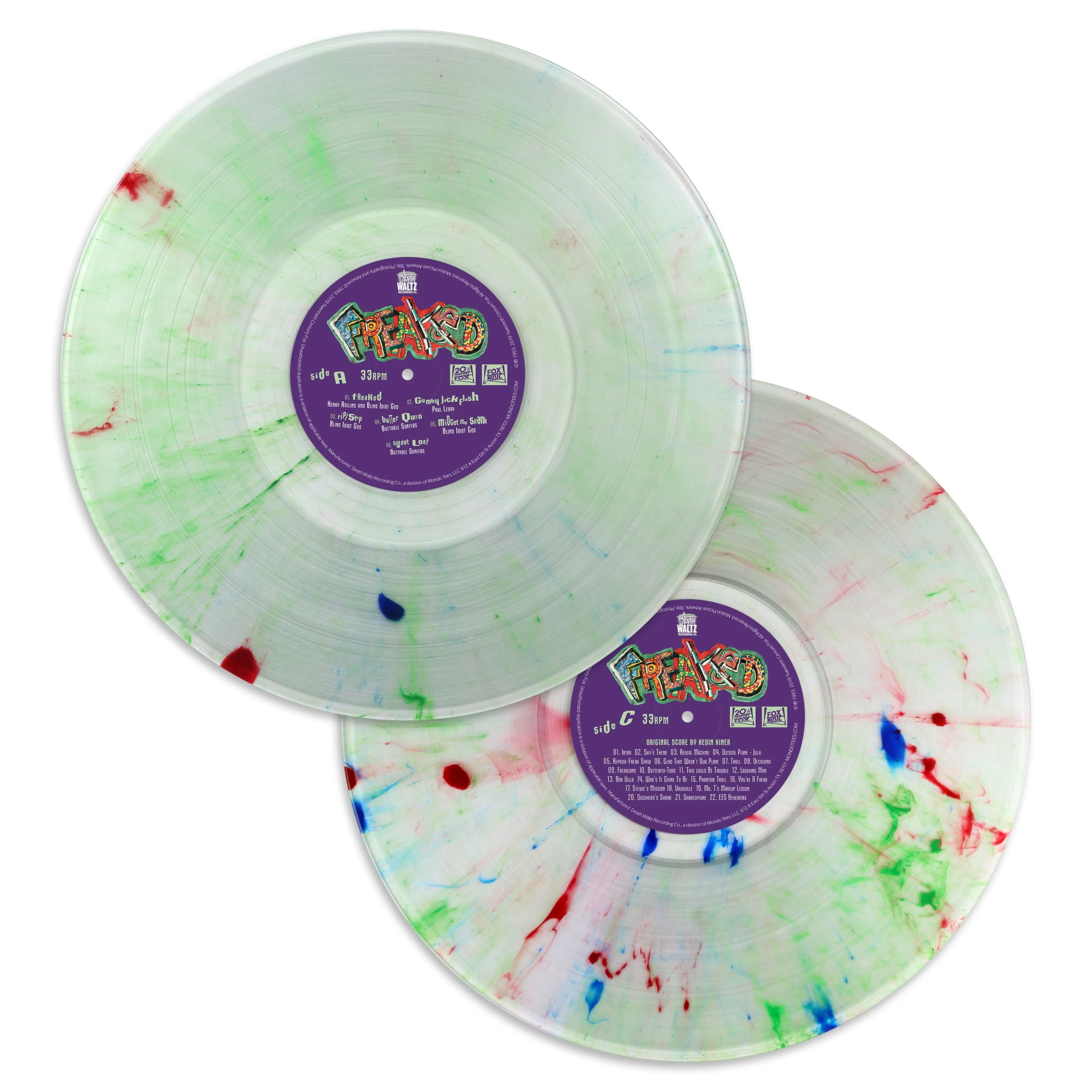 Freaked – Original Motion Picture Soundtrack 2XLP - Image 2