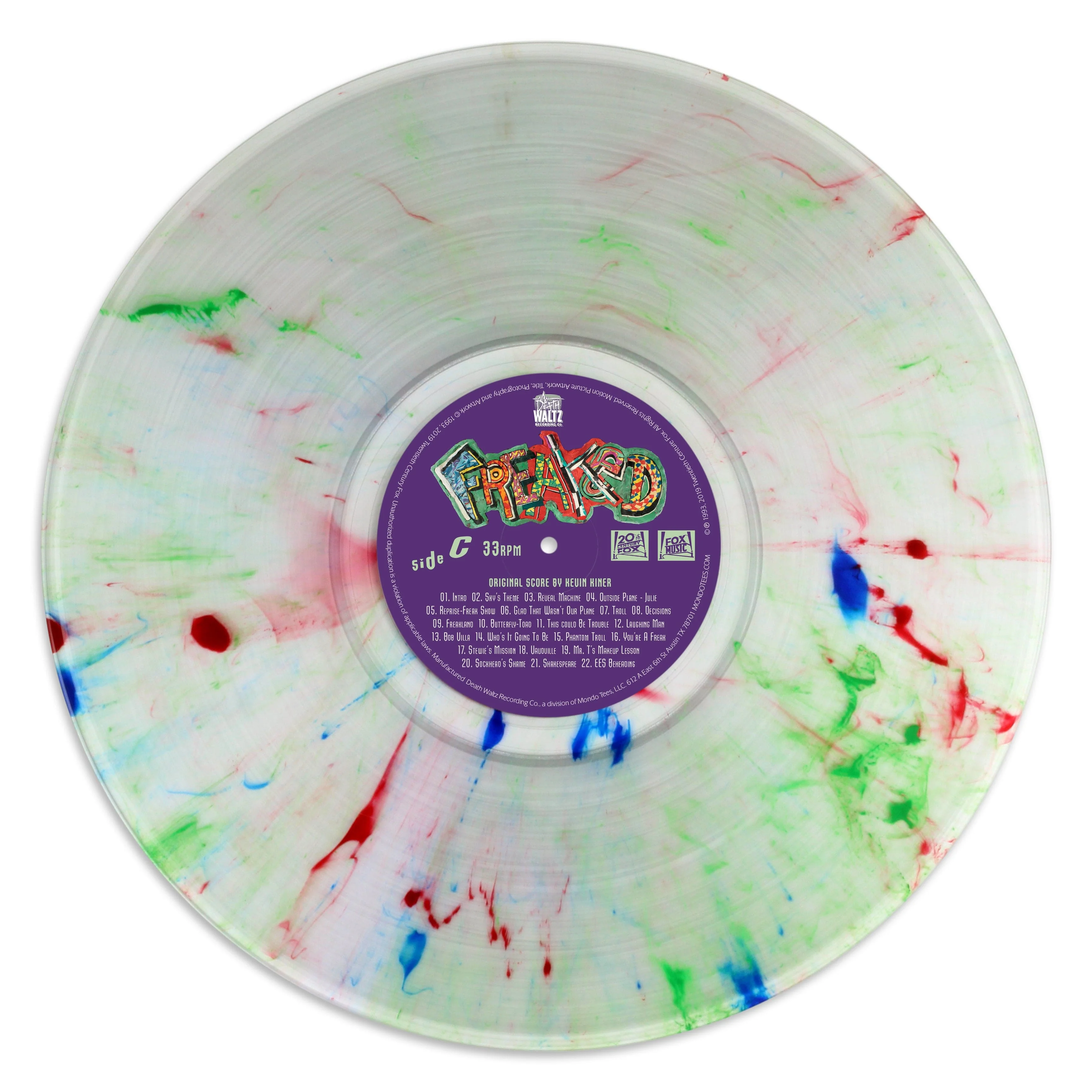 Freaked – Original Motion Picture Soundtrack 2XLP - Image 5