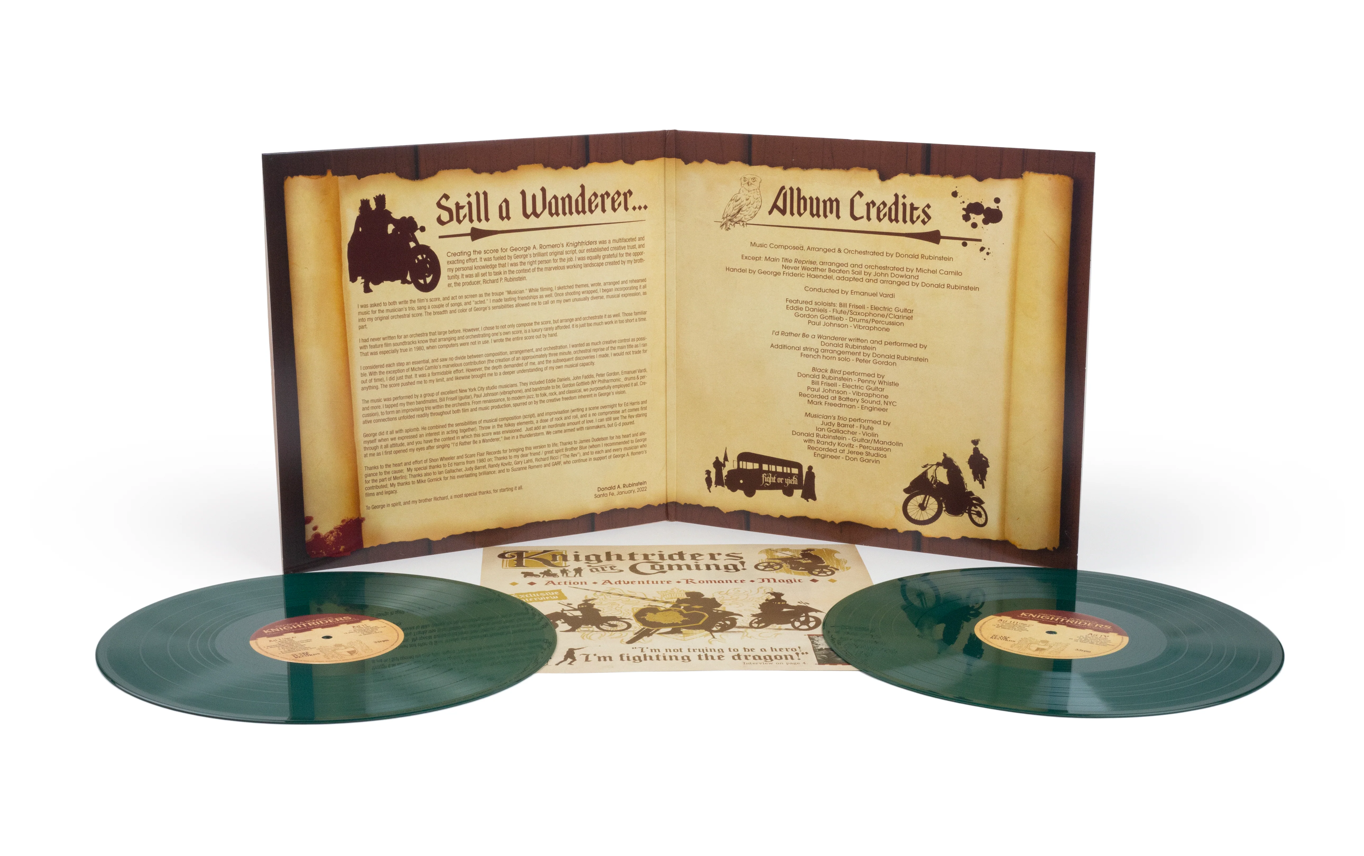 George A. Romero's Knightriders - Original Motion Picture Score 2xLP Mondo Exclusive - Image 2
