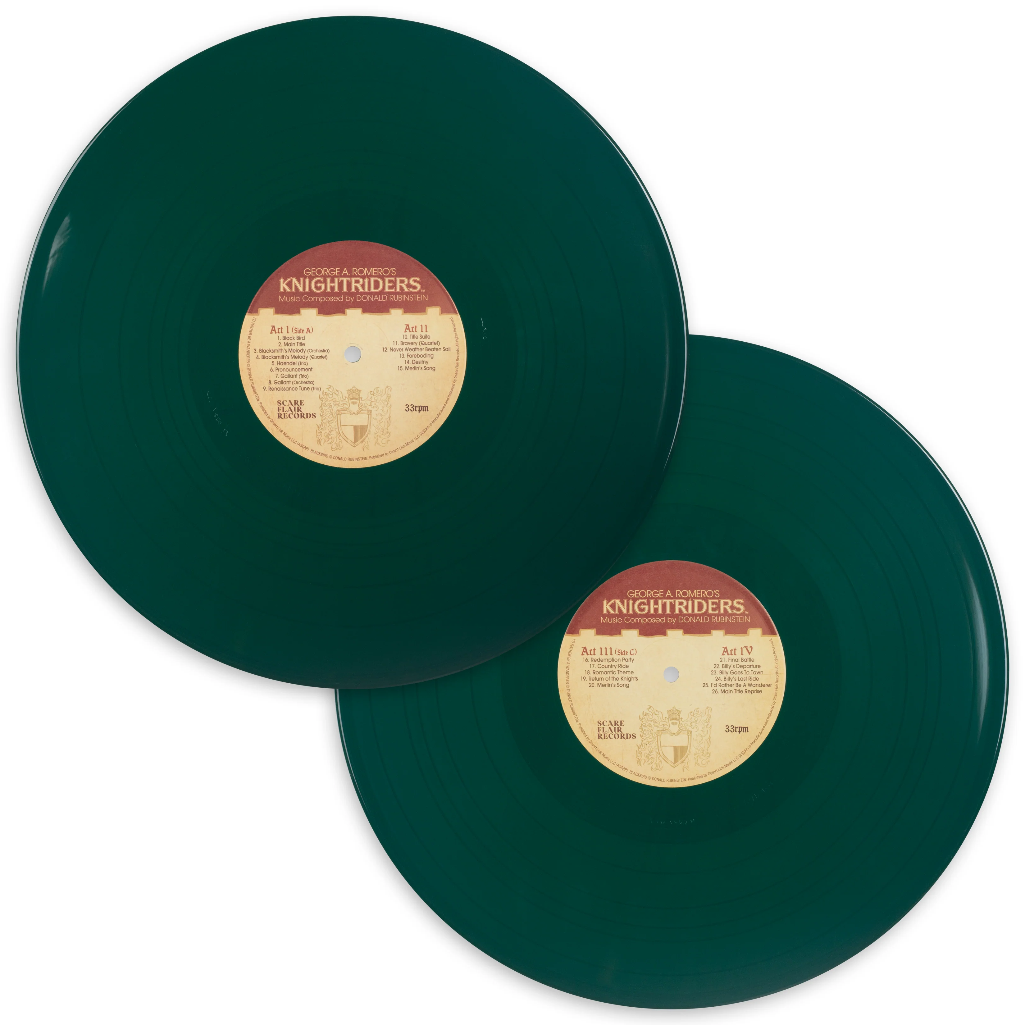 George A. Romero's Knightriders - Original Motion Picture Score 2xLP Mondo Exclusive - Image 3