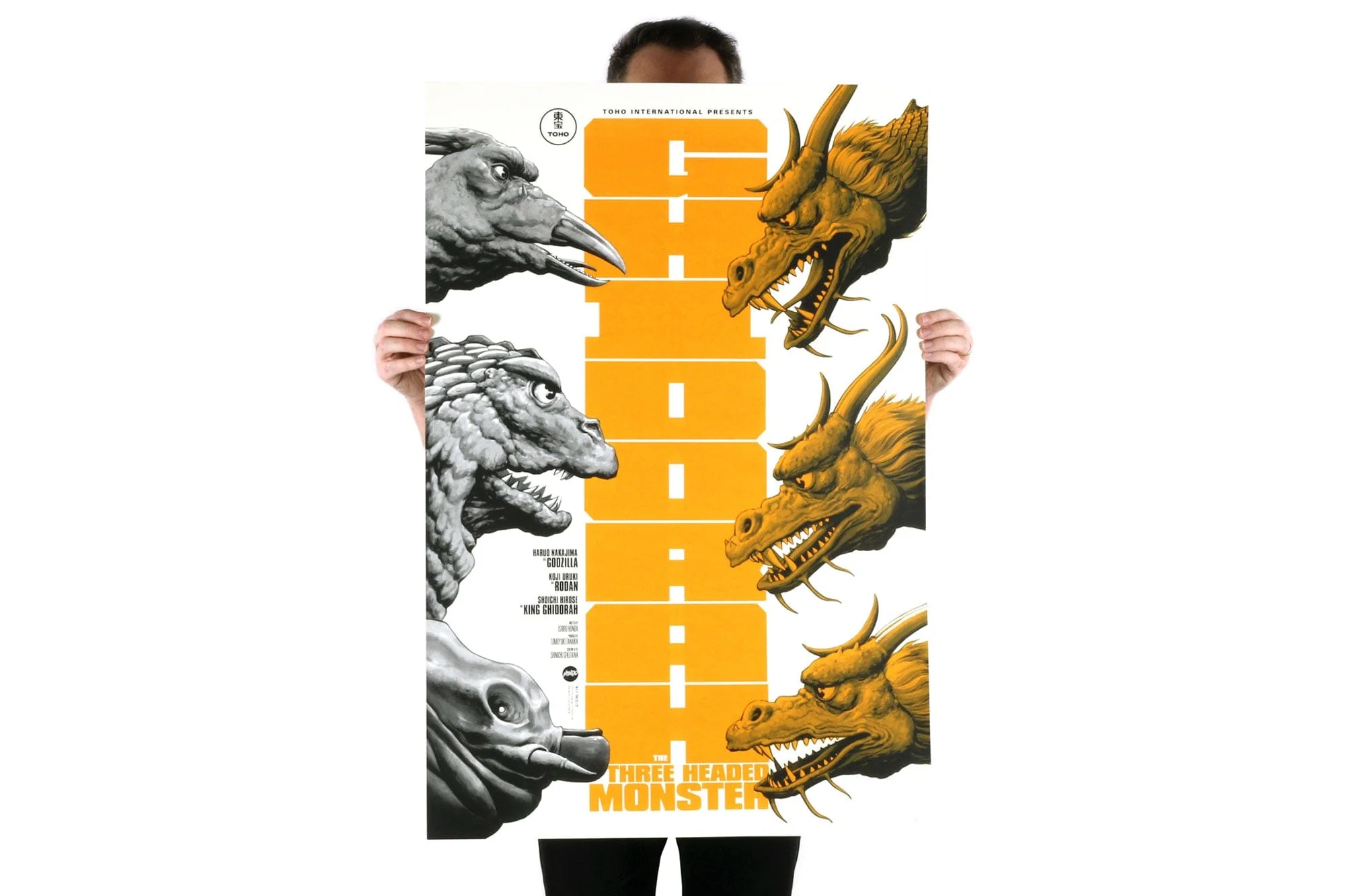 Ghidorah, The Three-Headed Monster Poster - Image 8
