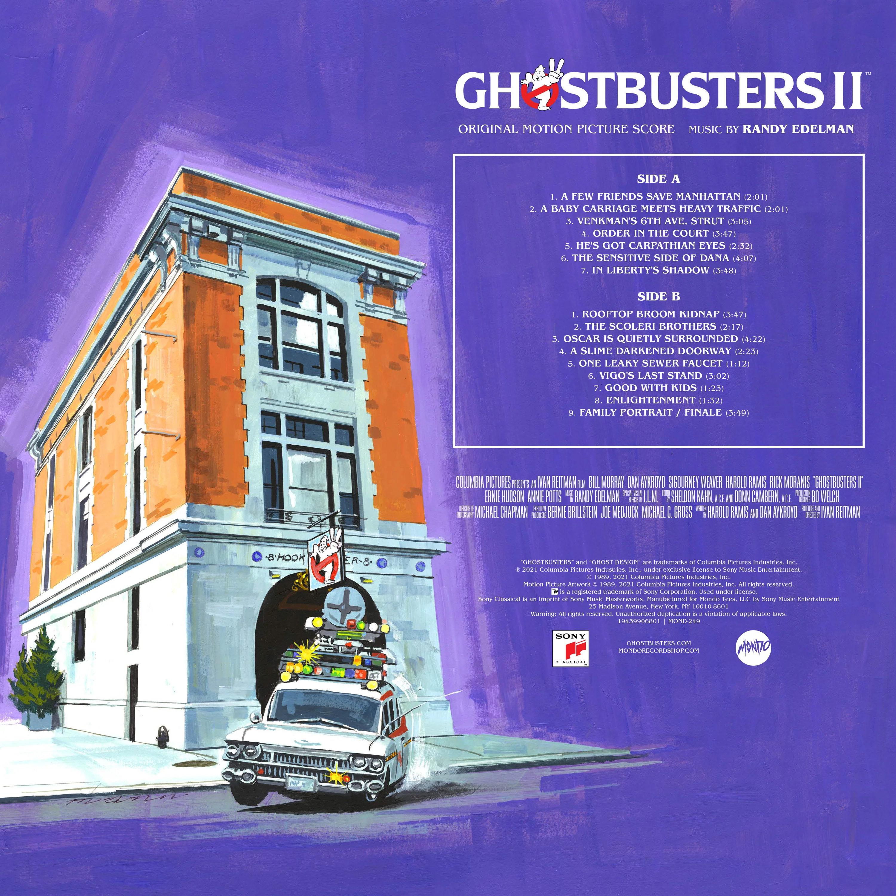 Ghostbusters 2 - Original Motion Picture Score LP - Image 3