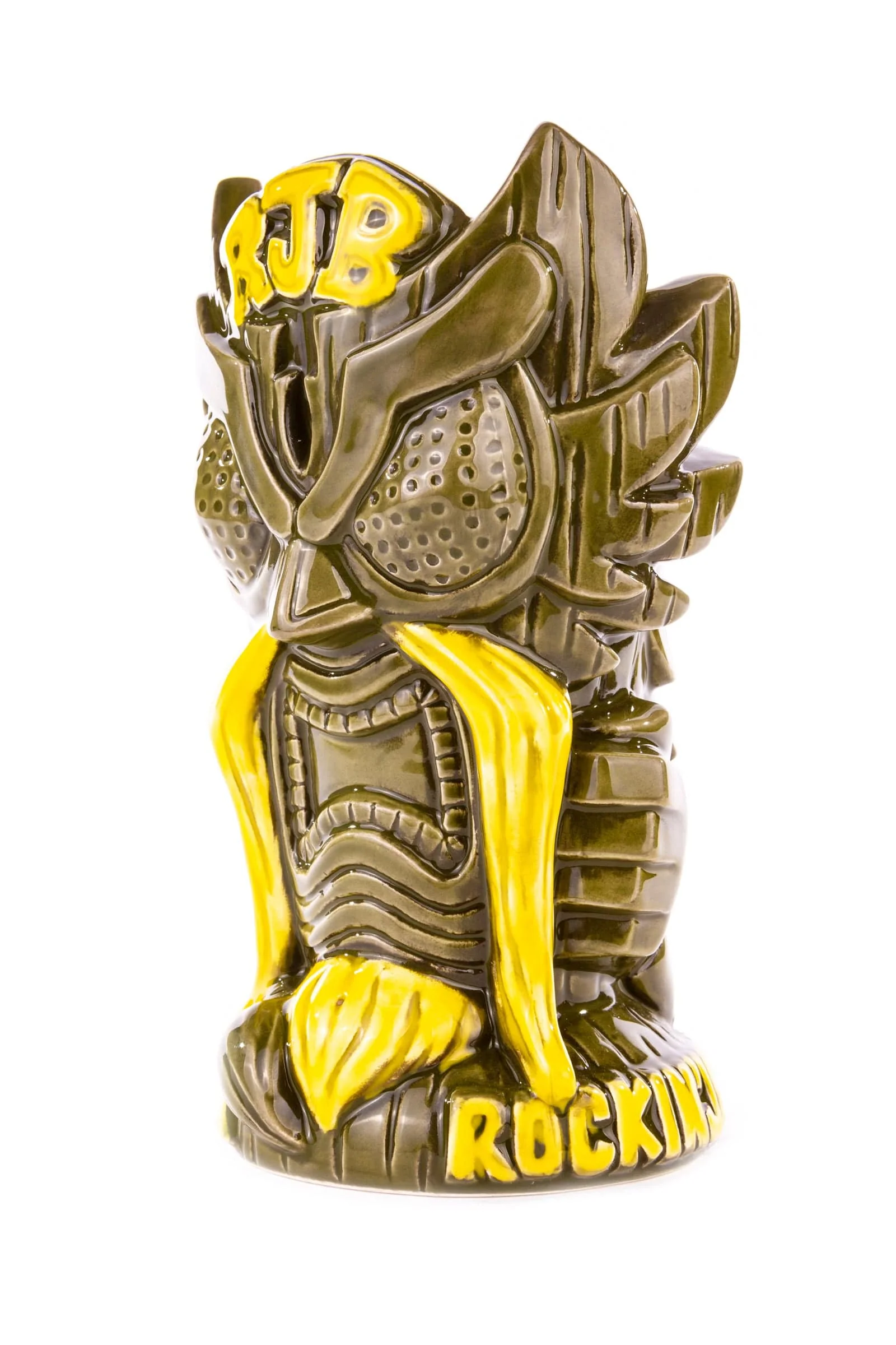 God Bird Man Tiki Mug (Green Variant) - Image 6