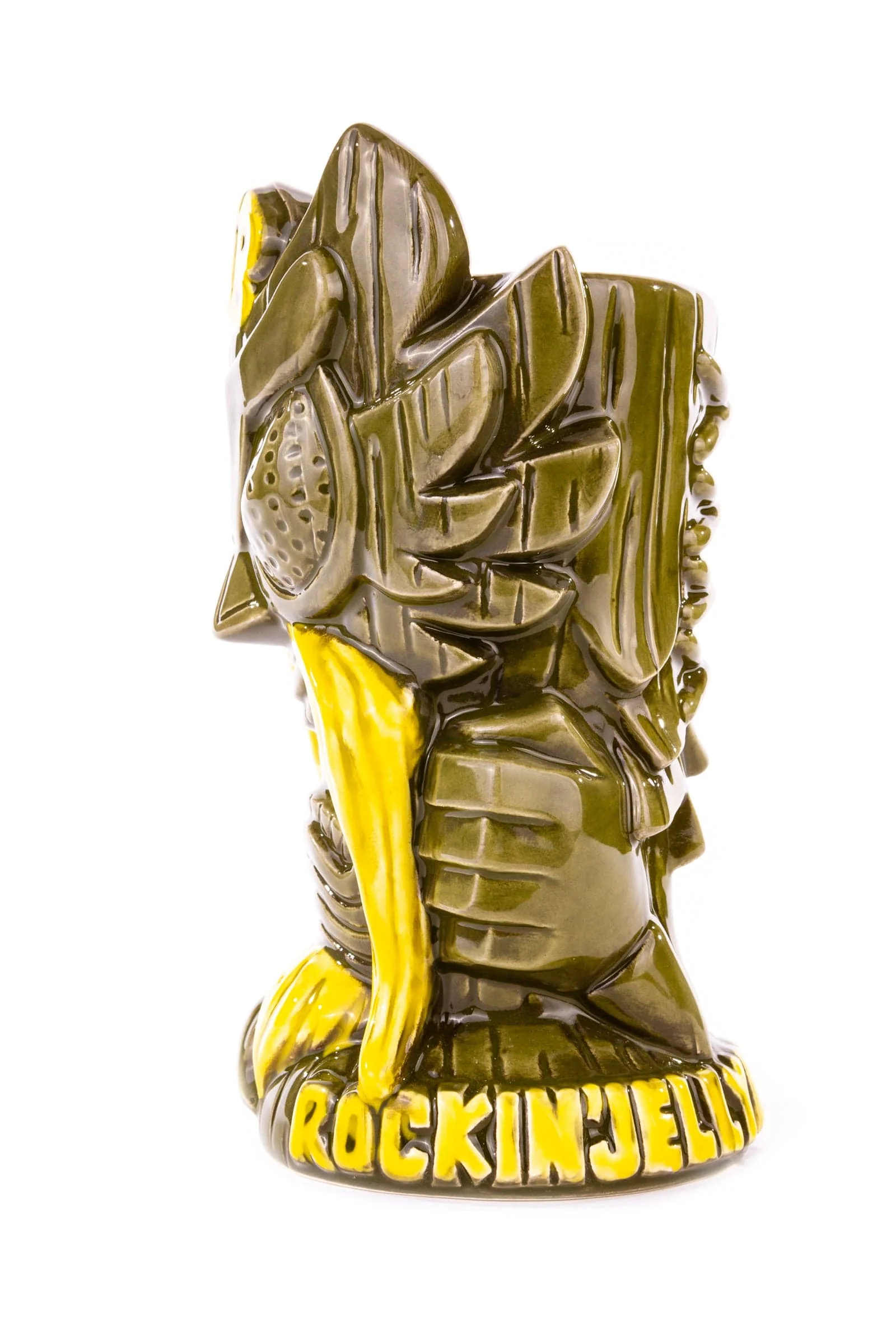 God Bird Man Tiki Mug (Green Variant) - Image 7