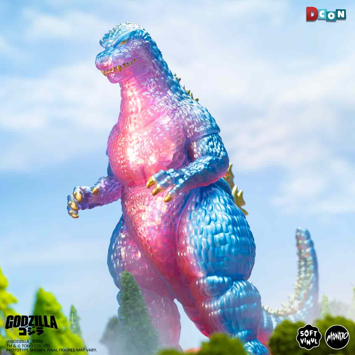 Godzilla 84 Soft Vinyl - Nightshade Pink Variant - Image 5