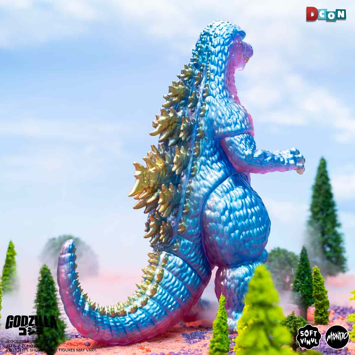 Godzilla 84 Soft Vinyl - Nightshade Pink Variant - Image 6