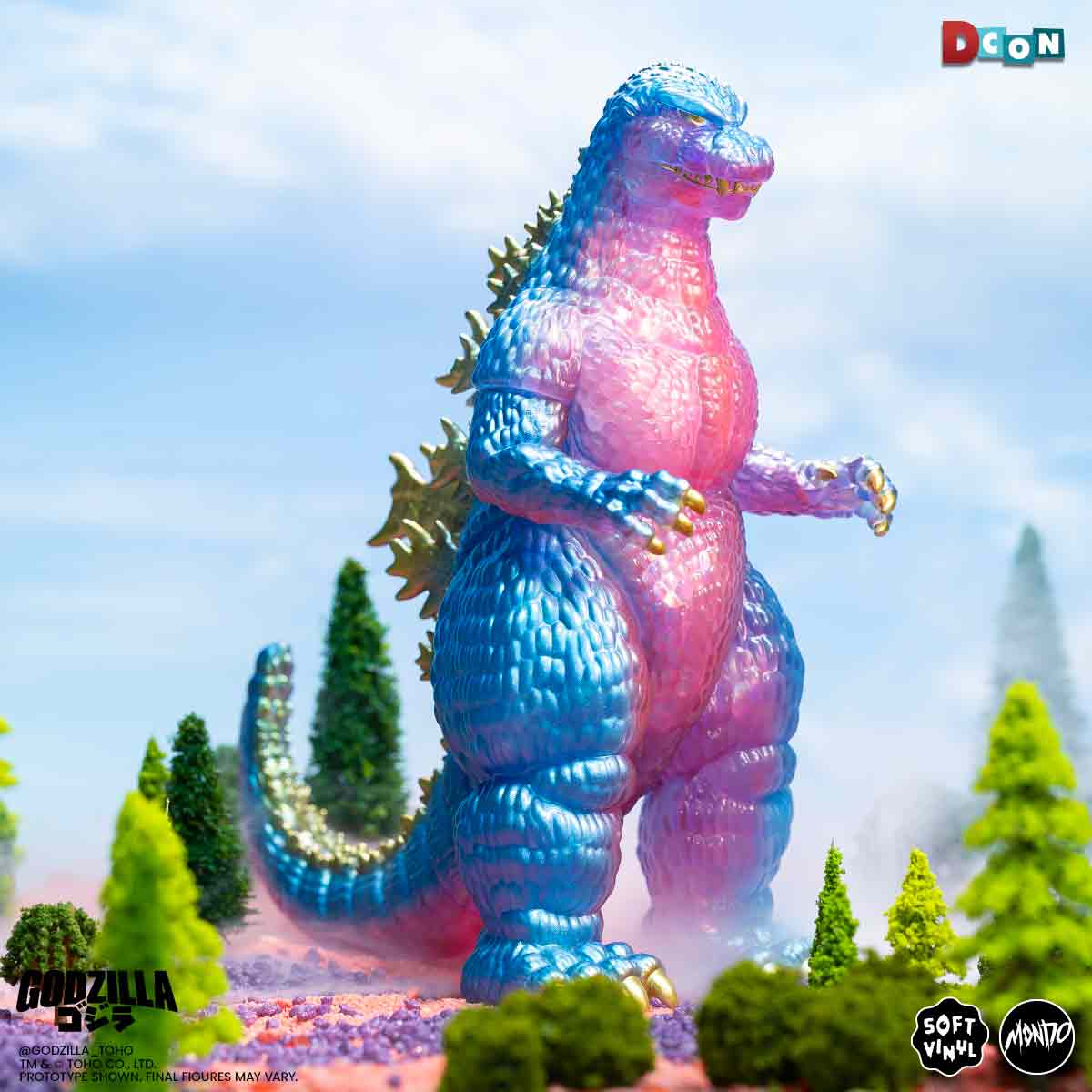 Godzilla 84 Soft Vinyl - Nightshade Pink Variant - Image 9