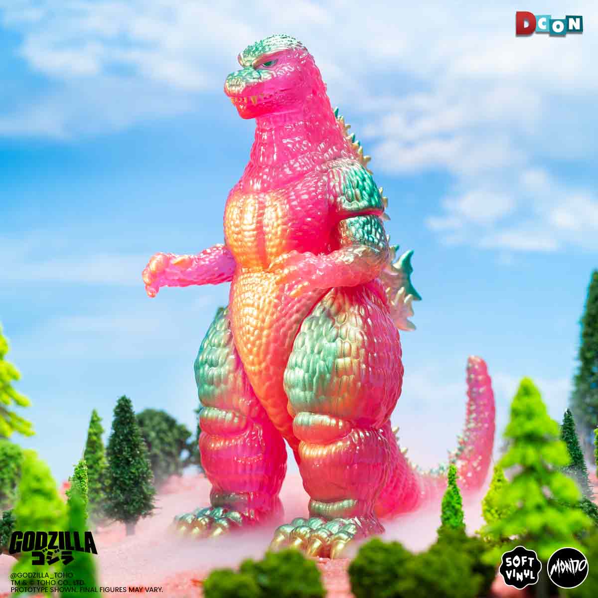 Godzilla 84 Soft Vinyl - Rosé Variant - Image 5