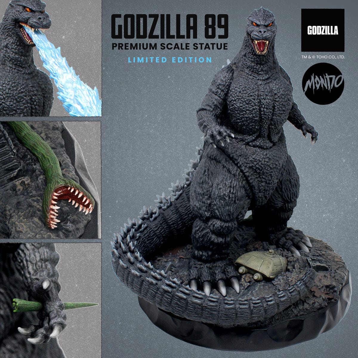 Godzilla 89 Premium Scale Statue - Limited Edition - Image 3