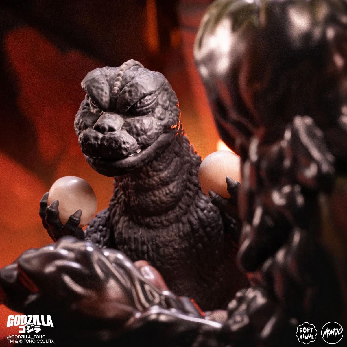 Godzilla and Hedorah Soft Vinyl Figure Set -  Godzilla vs The Smog Monster - Image 17