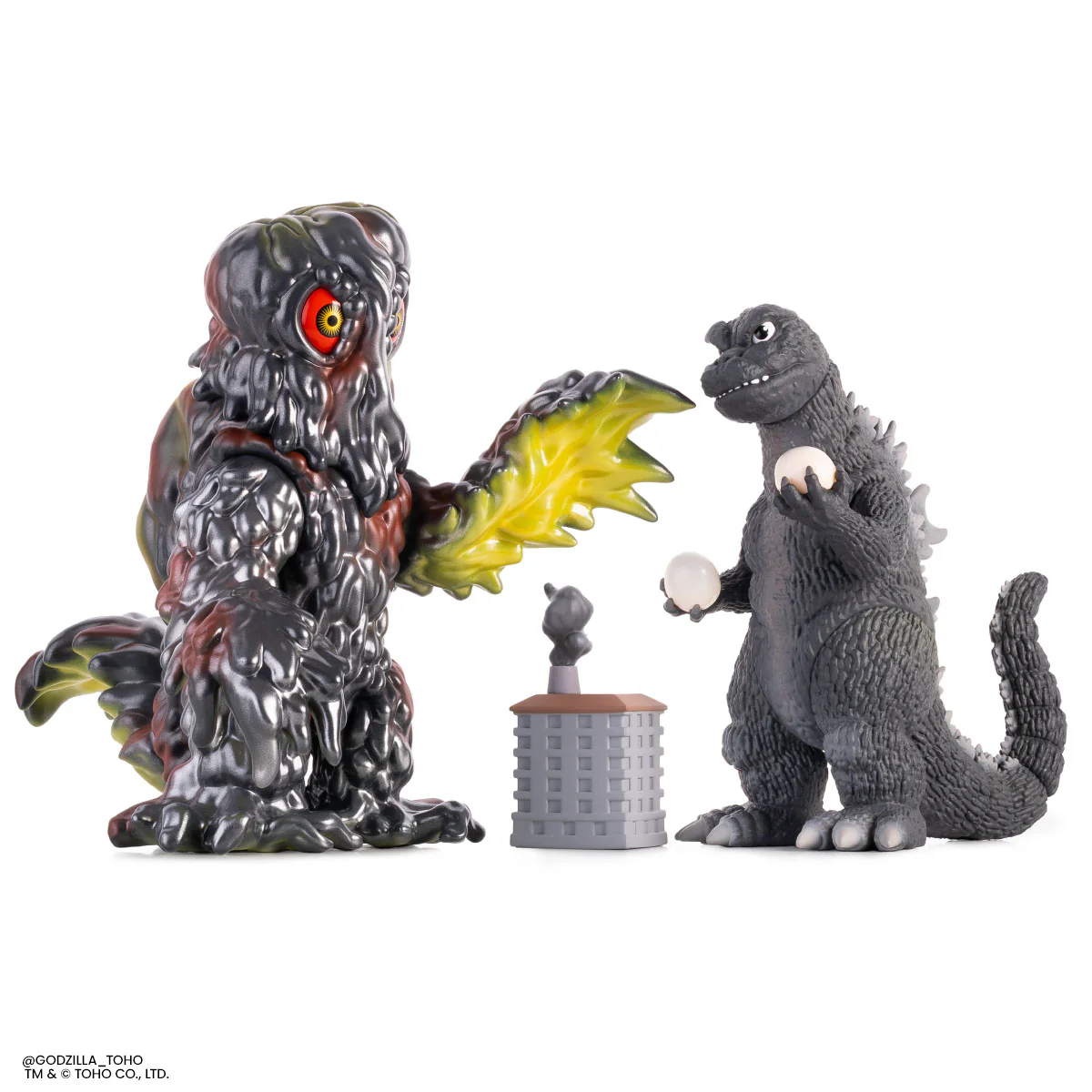 Godzilla and Hedorah Soft Vinyl Figure Set -  Godzilla vs The Smog Monster - Image 20