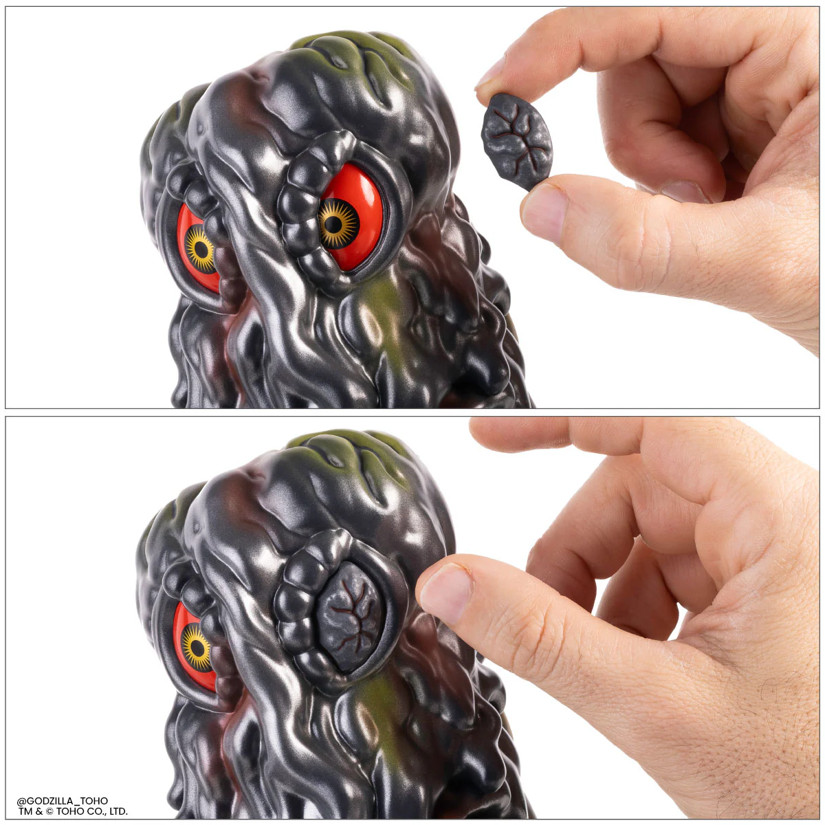 Godzilla and Hedorah Soft Vinyl Figure Set -  Godzilla vs The Smog Monster - Image 45