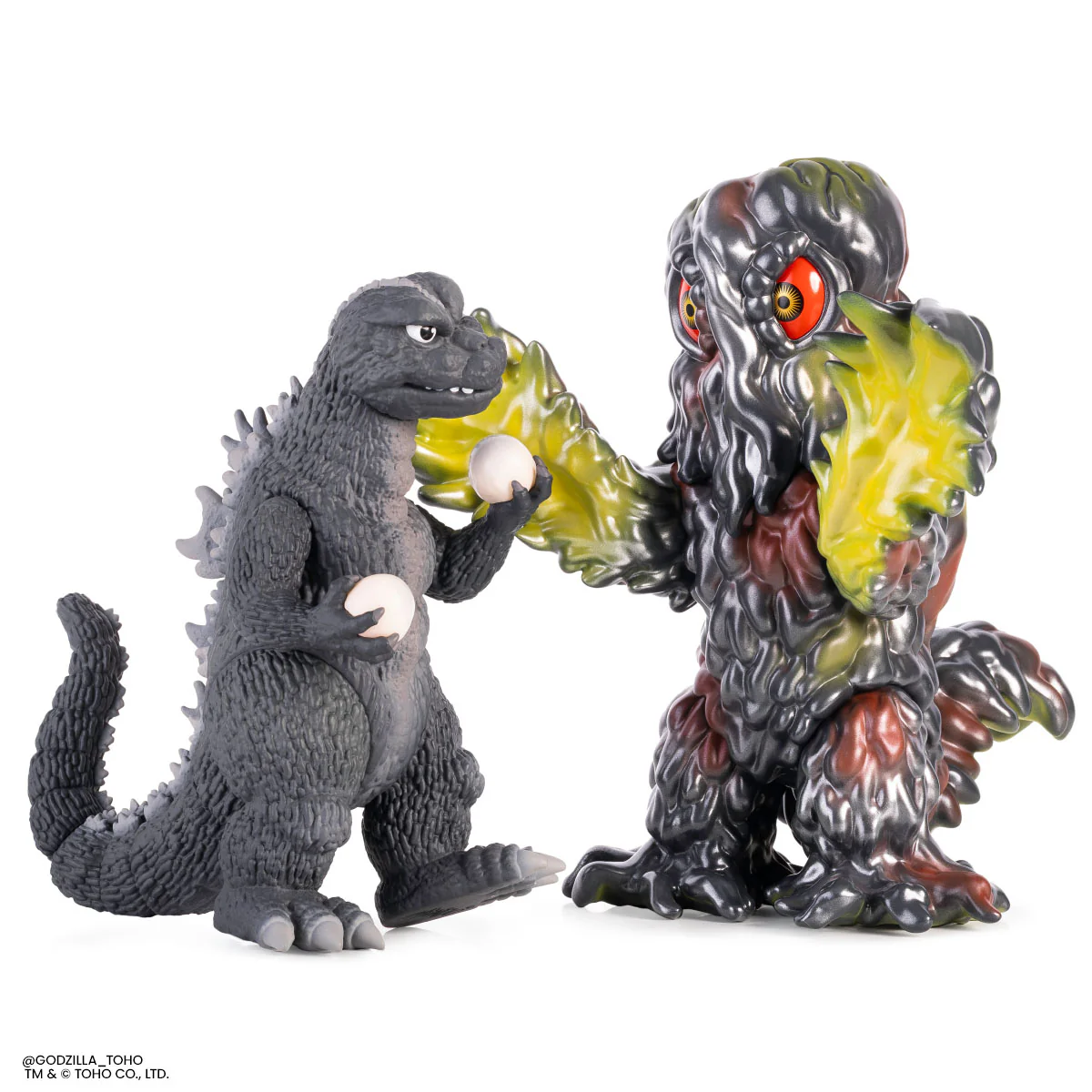Godzilla and Hedorah Soft Vinyl Figure Set -  Godzilla vs The Smog Monster - Image 46
