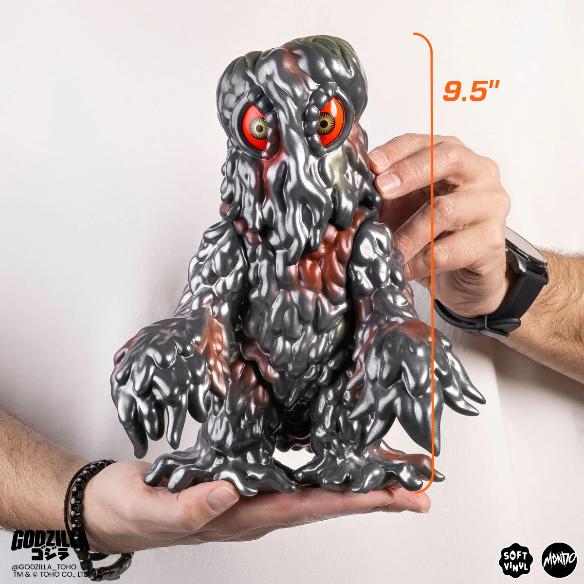 Godzilla and Hedorah Soft Vinyl Figure Set -  Godzilla vs The Smog Monster - Image 5