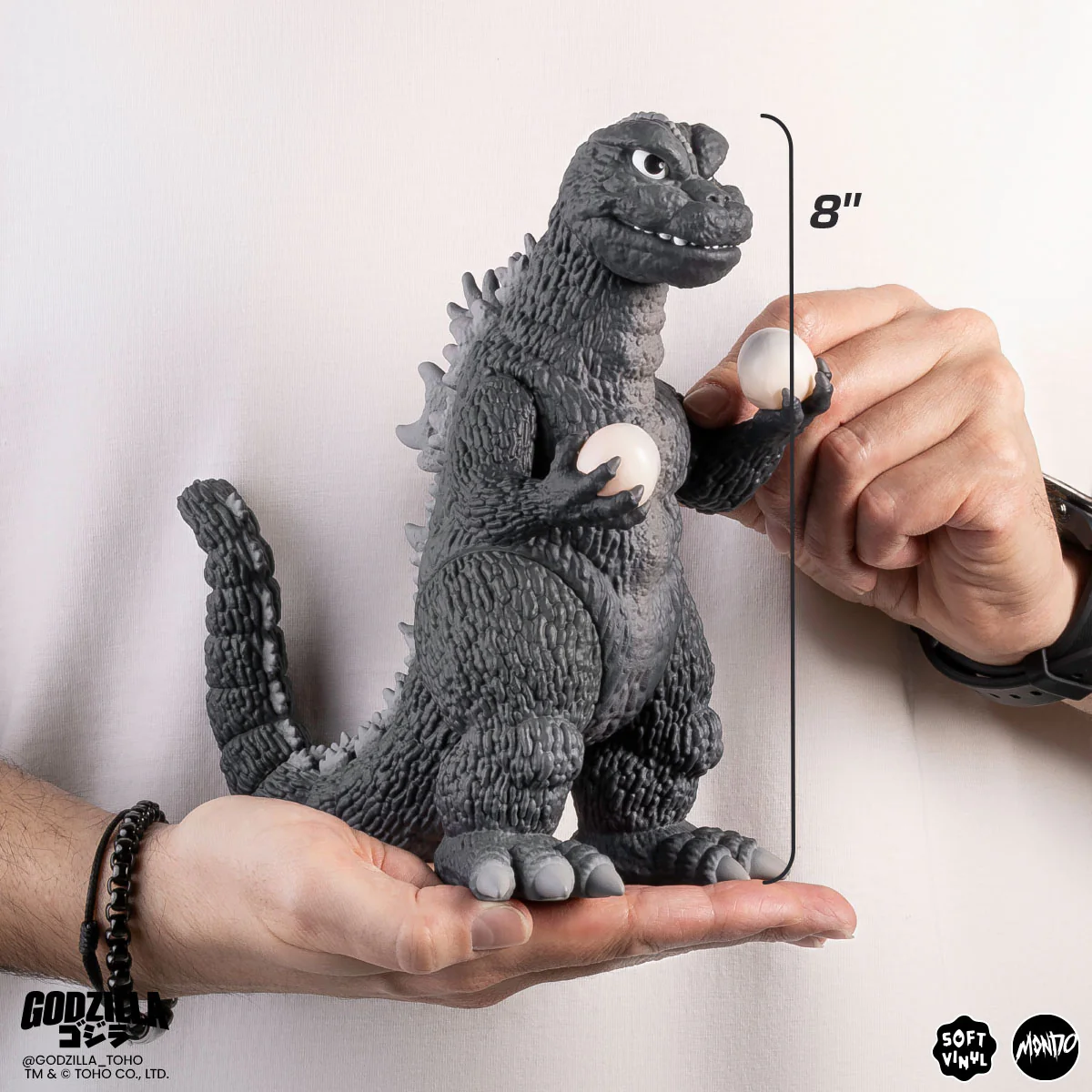 Godzilla and Hedorah Soft Vinyl Figure Set -  Godzilla vs The Smog Monster - Image 6