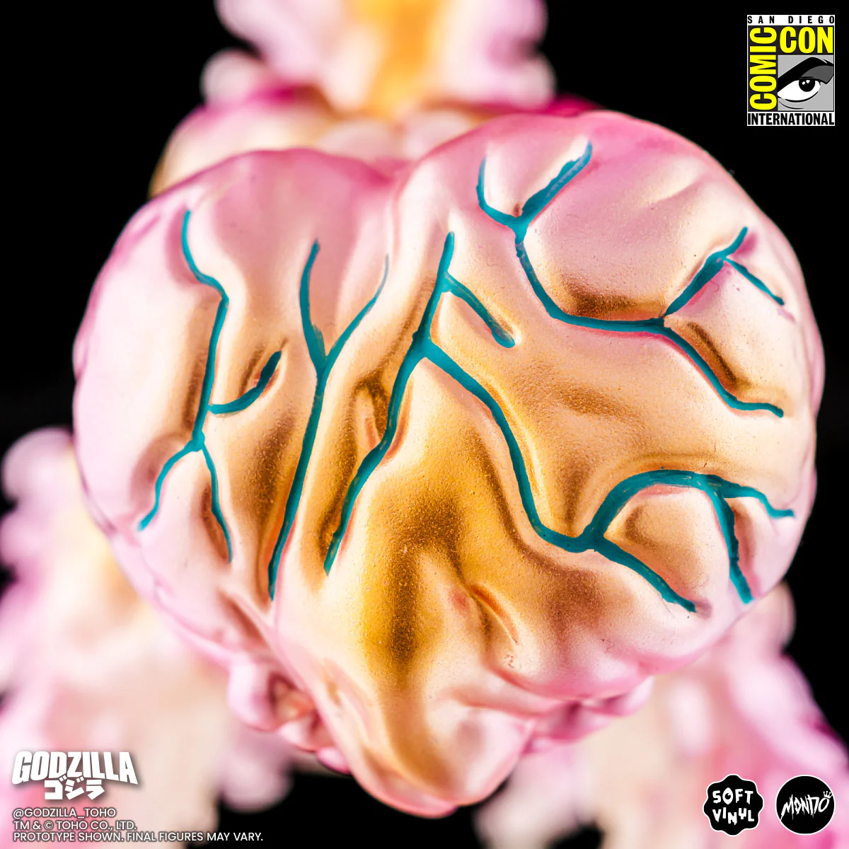 Godzilla and Hedorah Soft Vinyl Figure Set - Cherry Blossom Glow In the Dark Variant - Image 13