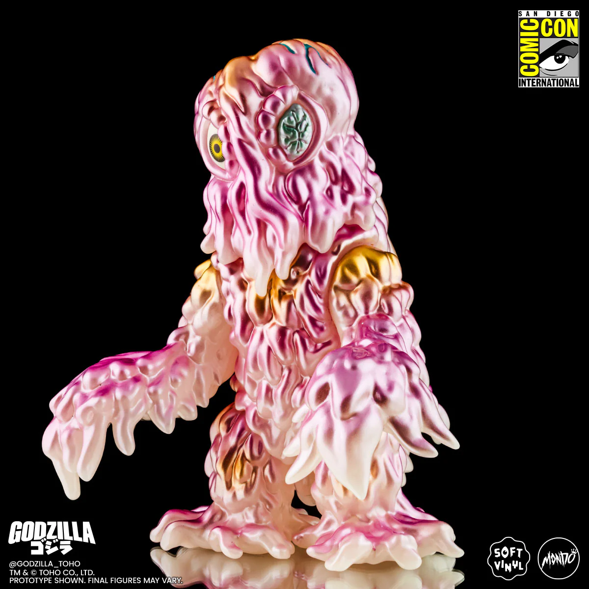 Godzilla and Hedorah Soft Vinyl Figure Set - Cherry Blossom Glow In the Dark Variant - Image 15