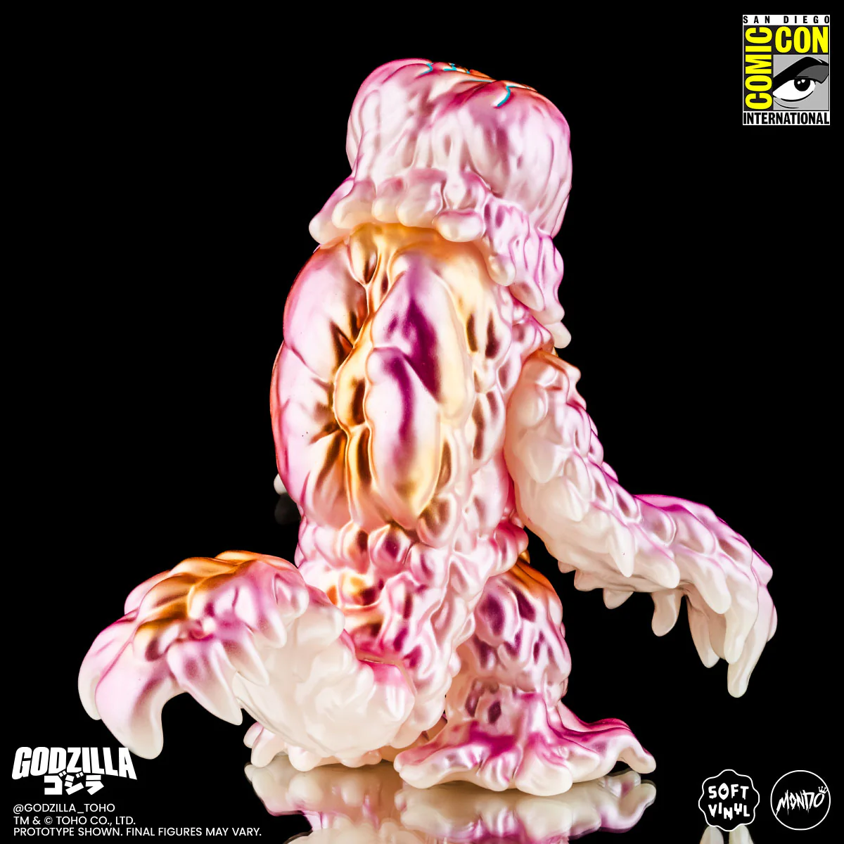 Godzilla and Hedorah Soft Vinyl Figure Set - Cherry Blossom Glow In the Dark Variant - Image 22