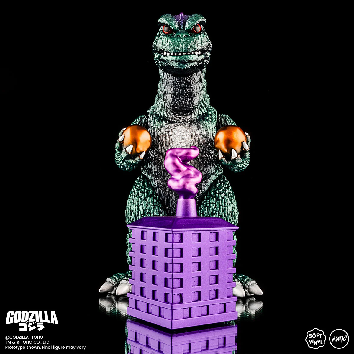 Godzilla and Hedorah Soft Vinyl Figure Set - Oil Slick Variant - Image 15