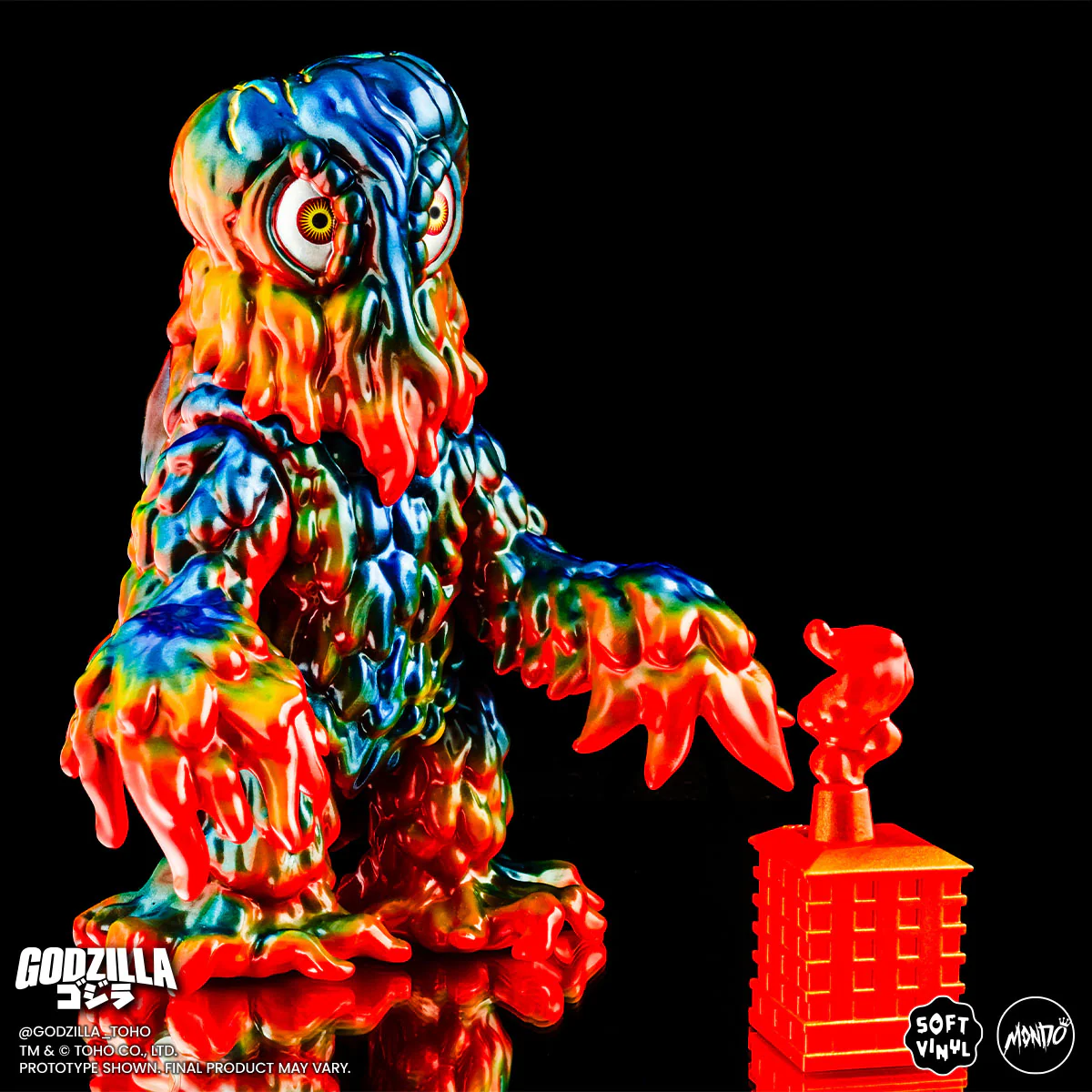 Godzilla and Hedorah Soft Vinyl Figure Set - Vintage Variant - Image 15