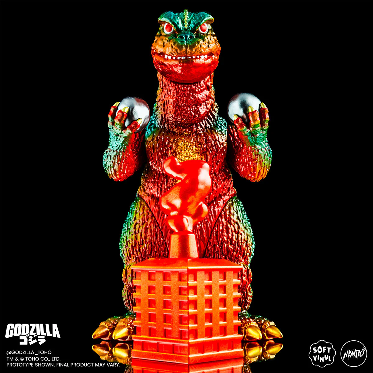 Godzilla and Hedorah Soft Vinyl Figure Set - Vintage Variant - Image 18