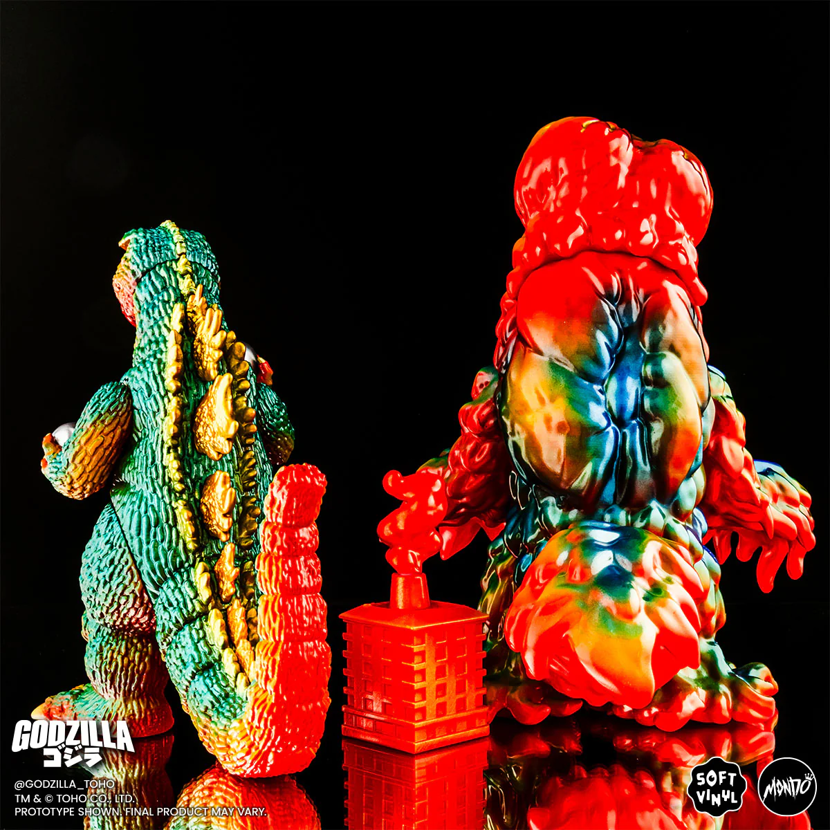 Godzilla and Hedorah Soft Vinyl Figure Set - Vintage Variant - Image 20