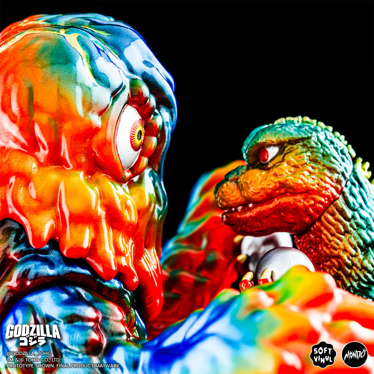Godzilla and Hedorah Soft Vinyl Figure Set - Vintage Variant - Image 46