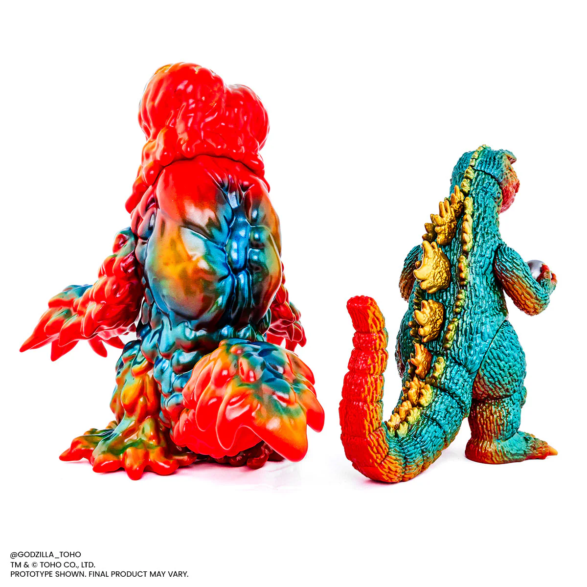 Godzilla and Hedorah Soft Vinyl Figure Set - Vintage Variant - Image 47