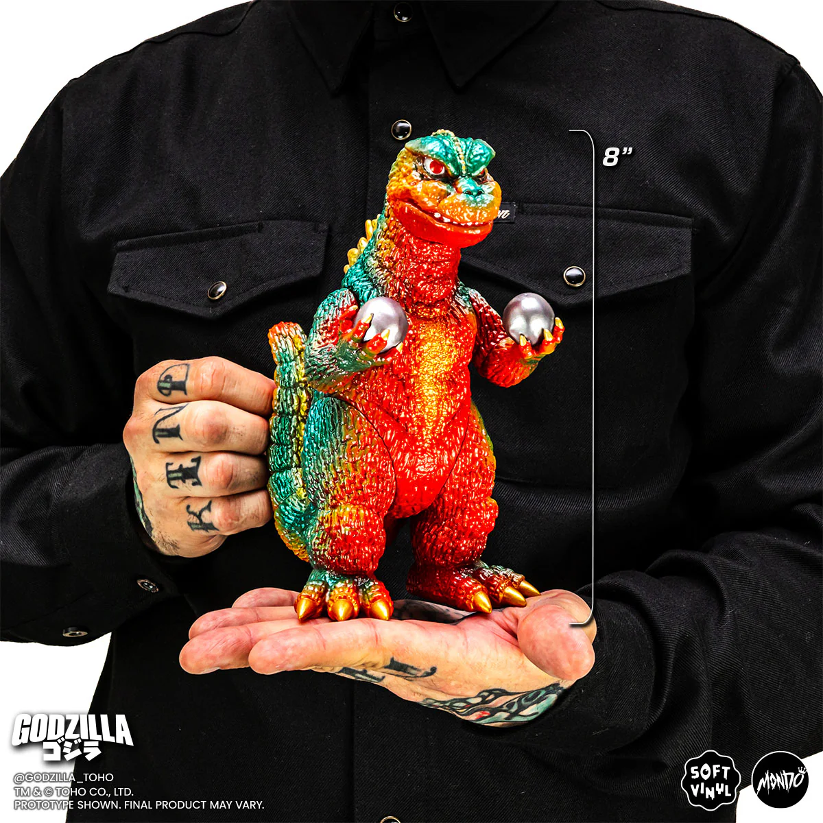 Godzilla and Hedorah Soft Vinyl Figure Set - Vintage Variant - Image 5