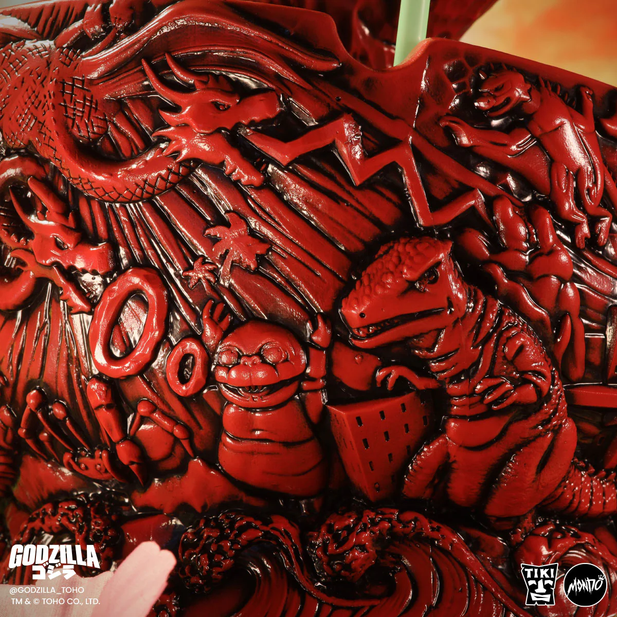 Godzilla Destroy All Monsters Scorpion Bowl - Fire Dragon Variant - Image 11