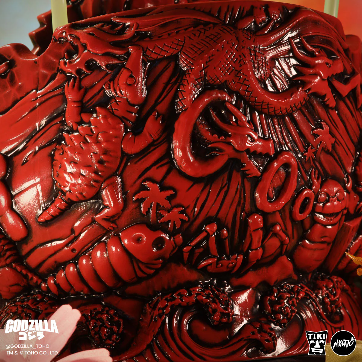 Godzilla Destroy All Monsters Scorpion Bowl - Fire Dragon Variant - Image 12