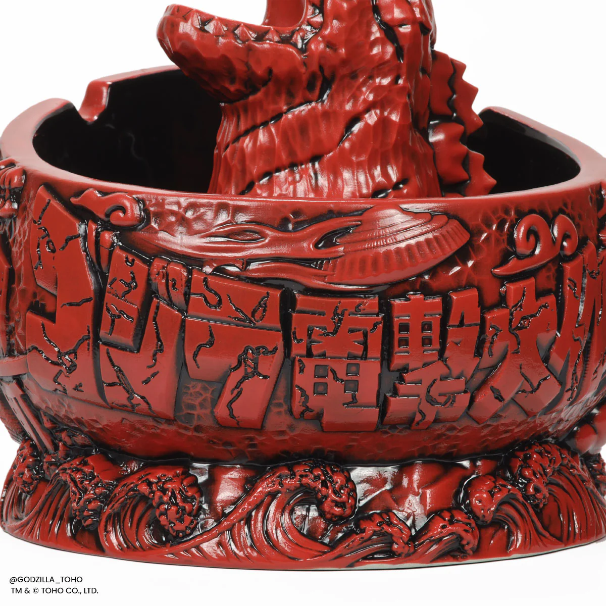 Godzilla Destroy All Monsters Scorpion Bowl - Fire Dragon Variant - Image 18
