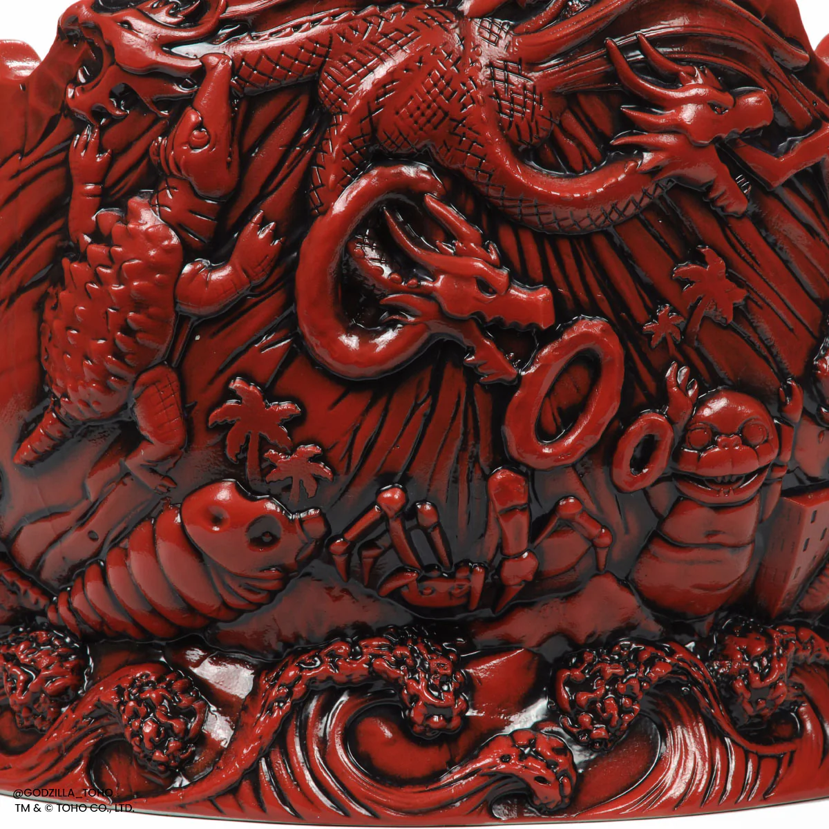Godzilla Destroy All Monsters Scorpion Bowl - Fire Dragon Variant - Image 22