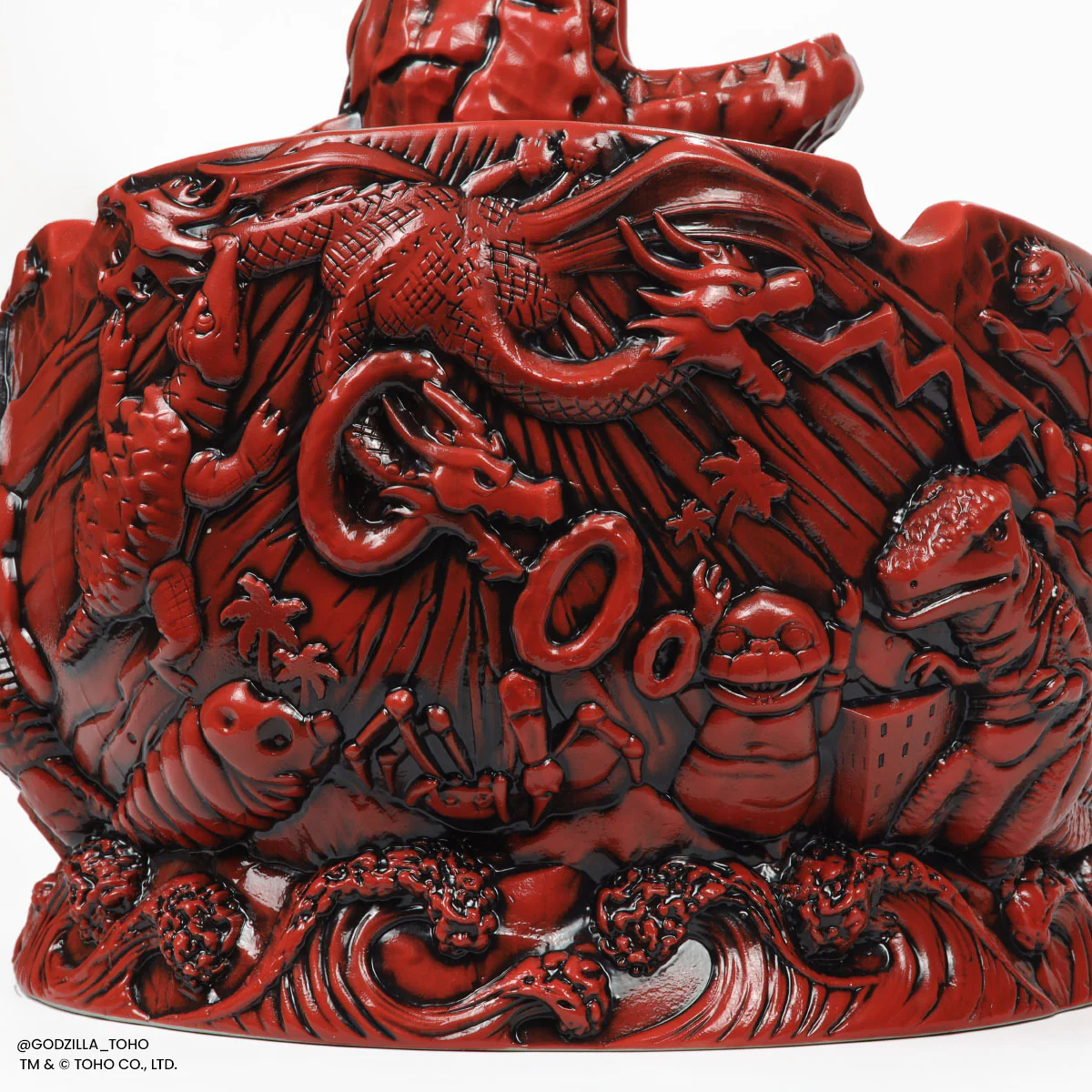 Godzilla Destroy All Monsters Scorpion Bowl - Fire Dragon Variant - Image 23