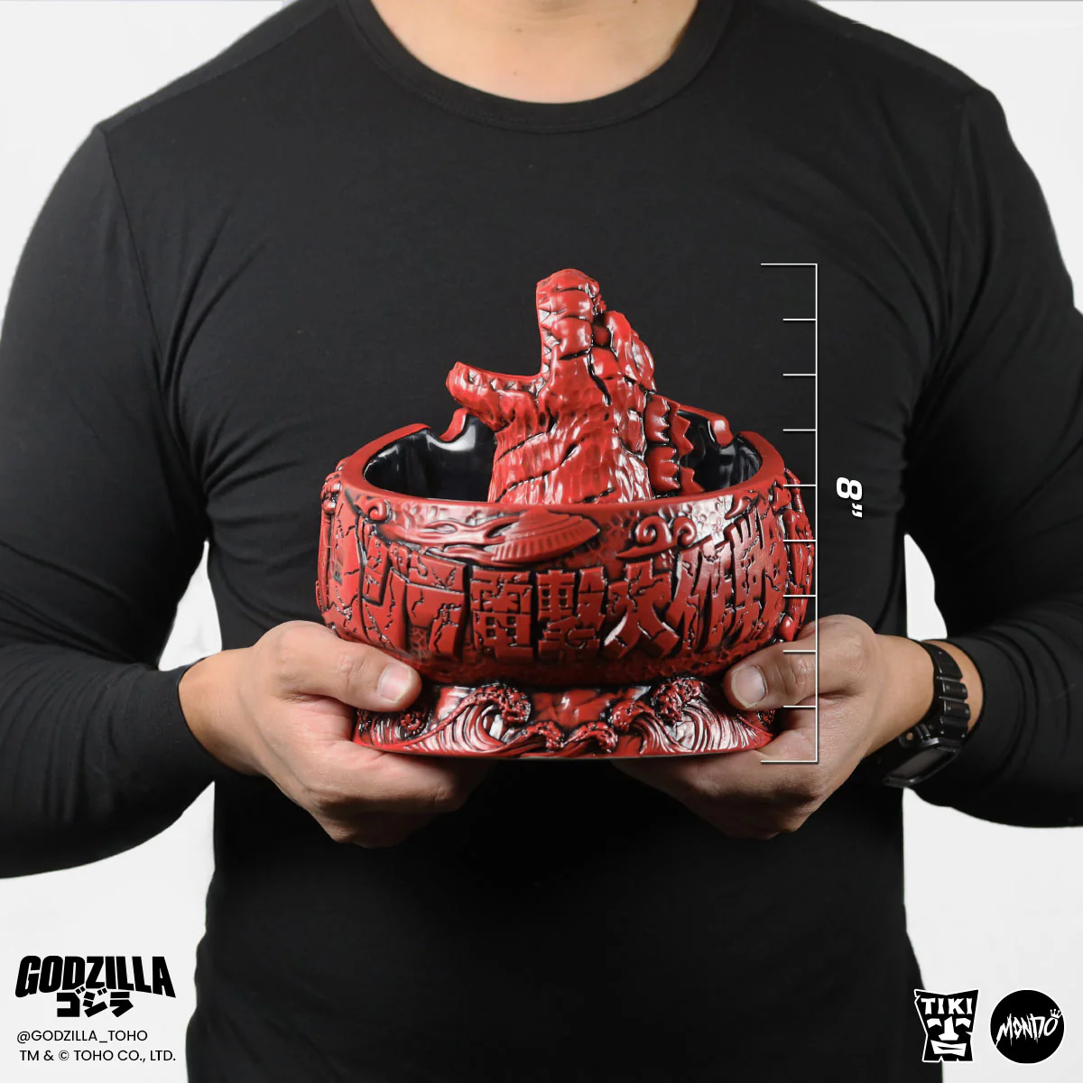 Godzilla Destroy All Monsters Scorpion Bowl - Fire Dragon Variant - Image 3