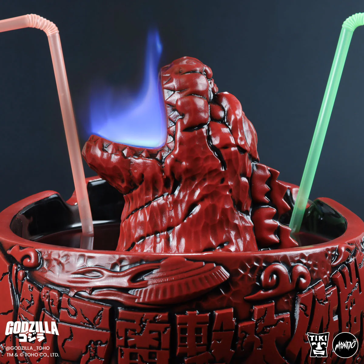 Godzilla Destroy All Monsters Scorpion Bowl - Fire Dragon Variant - Image 7