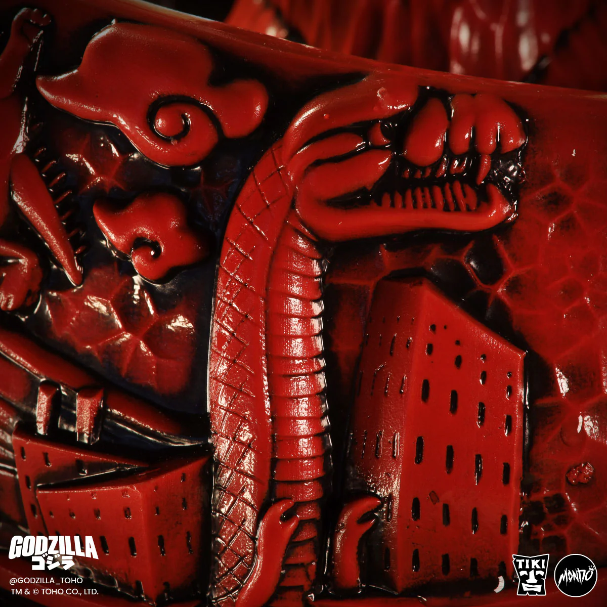 Godzilla Destroy All Monsters Scorpion Bowl - Fire Dragon Variant - Image 9