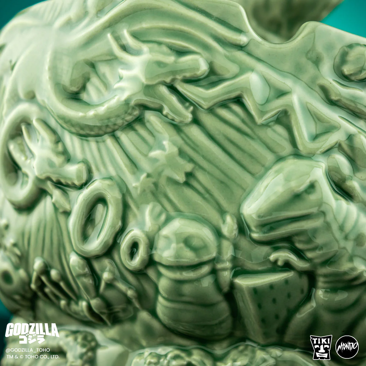 Godzilla Destroy All Monsters Tiki Bowl - Kilaak Outpost Variant - Image 11
