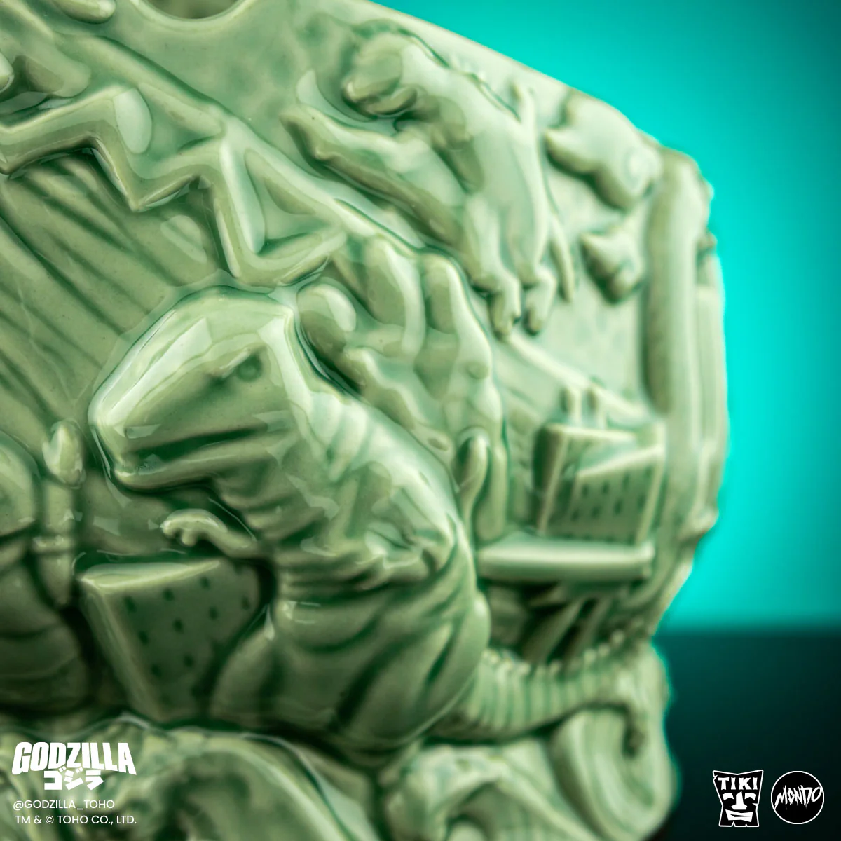 Godzilla Destroy All Monsters Tiki Bowl - Kilaak Outpost Variant - Image 12