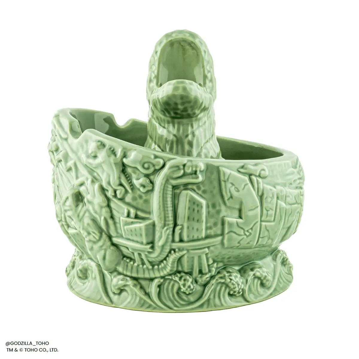 Godzilla Destroy All Monsters Tiki Bowl - Kilaak Outpost Variant - Image 2
