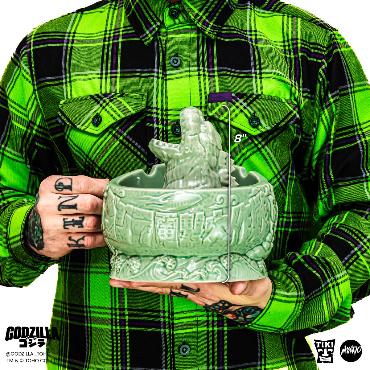 Godzilla Destroy All Monsters Tiki Bowl - Kilaak Outpost Variant - Image 3