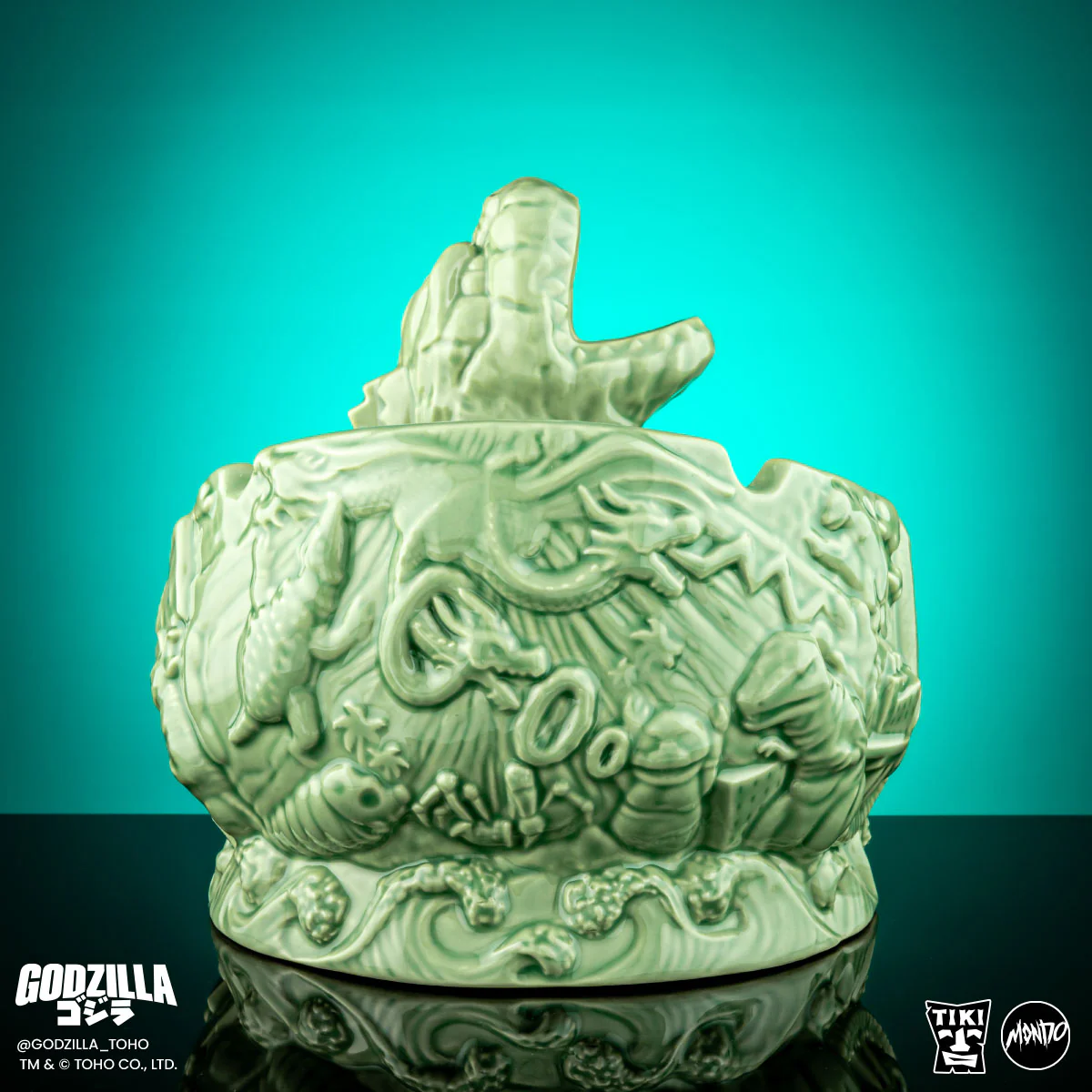 Godzilla Destroy All Monsters Tiki Bowl - Kilaak Outpost Variant - Image 4