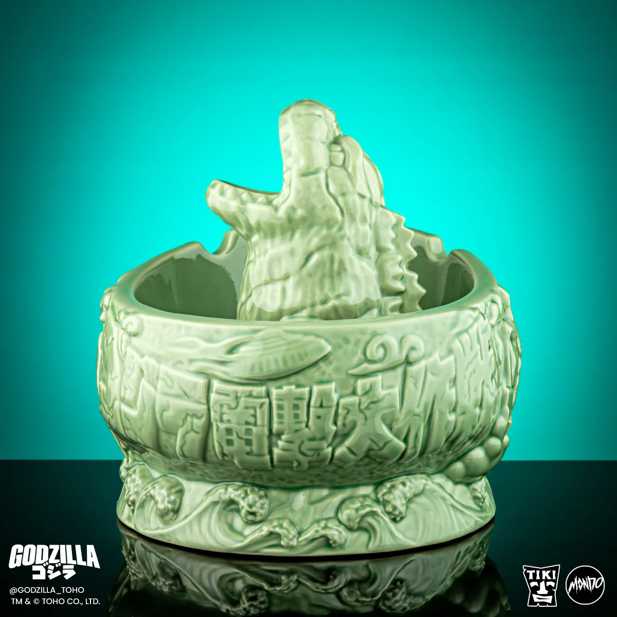 Godzilla Destroy All Monsters Tiki Bowl - Kilaak Outpost Variant - Image 5